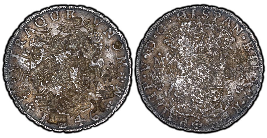 "1246"-Mo MF Mexico 8 Reales Philip V type