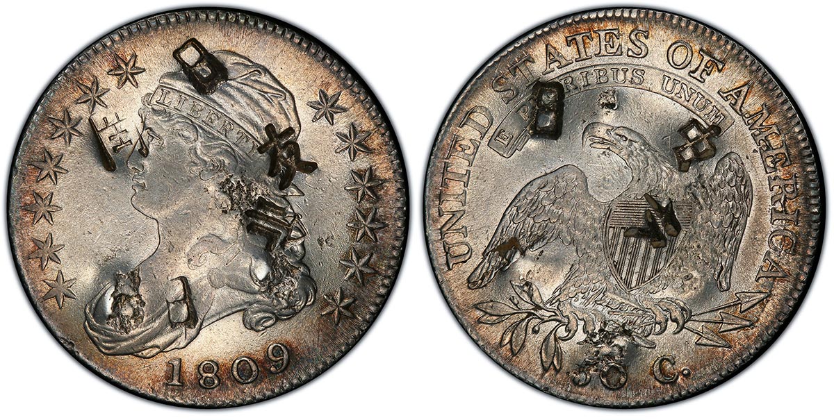 1809 United States Capped Bust Half Dollar