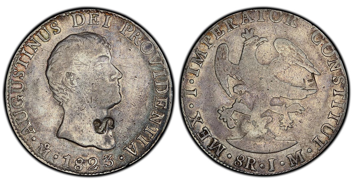 1823-Mo JM Iturbide 8 Reales
