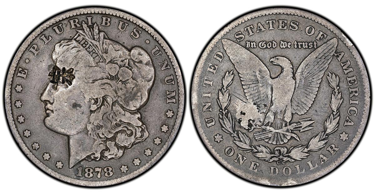 1878-CC United States Morgan Dollar (Ex. Leverage)
