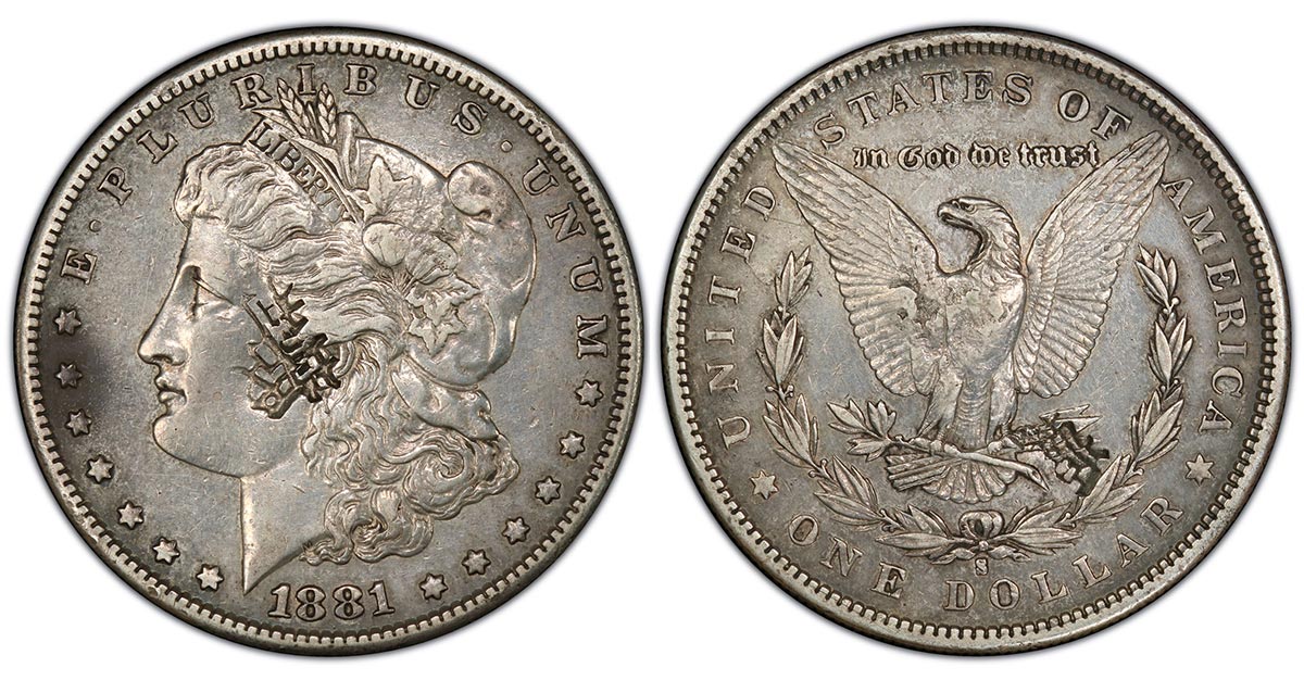 1881-S United States Morgan Dollar (Ex. Bowman)