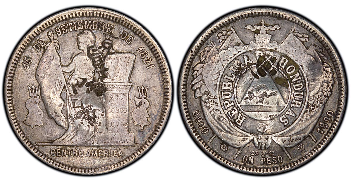 1890 Honduras Peso