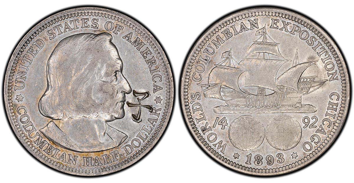 1893 Columbian Exposition US Half Dollar (Ex. Rose)