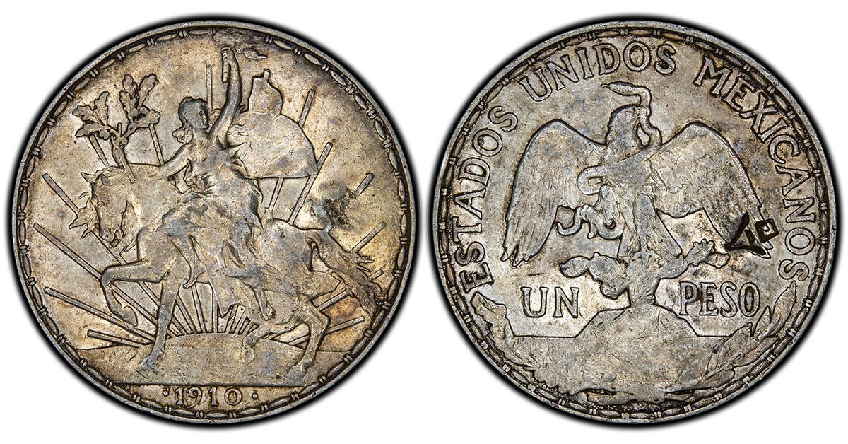 1910 Mexico "Caballito" Peso (Ex. Murphy)
