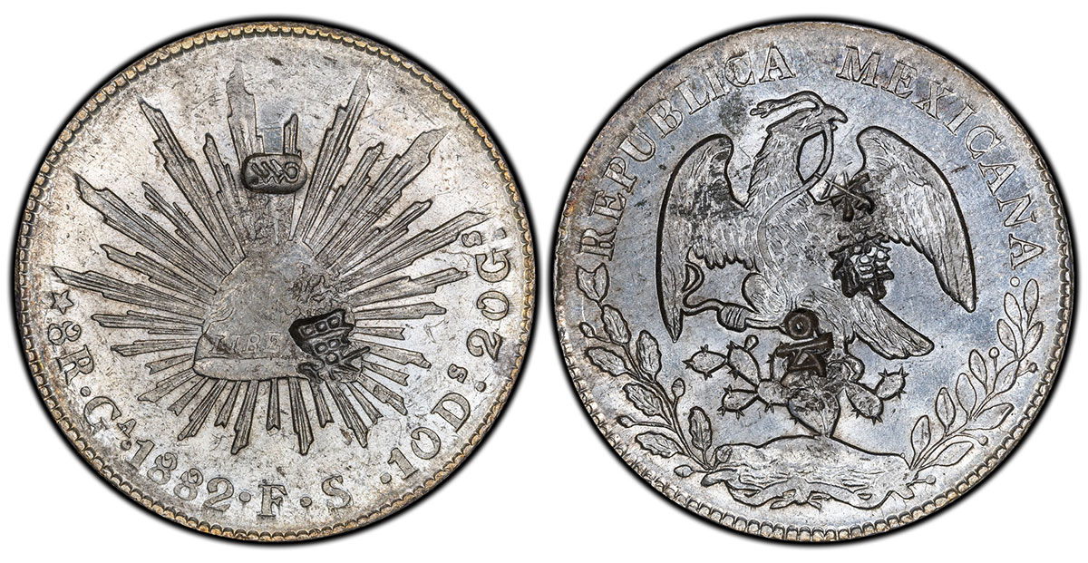 1882-Ga FS, Guadalajara mint