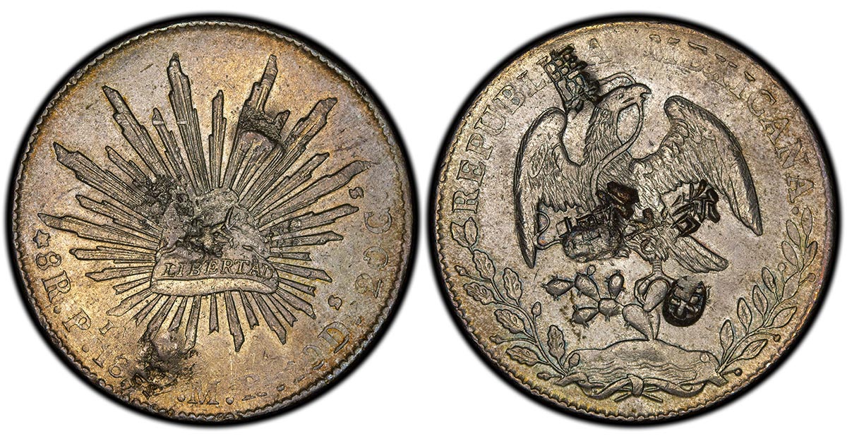 1887-Pi MR, San Luis Potosí mint