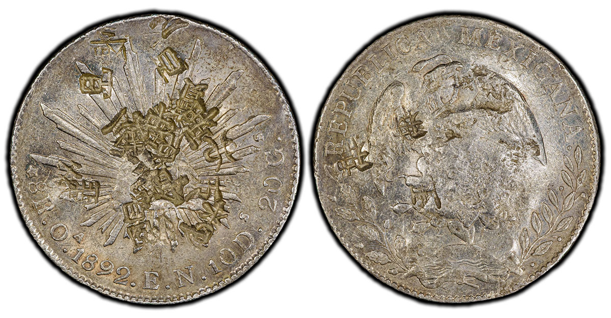 1892-Oa AE, Oaxaca mint