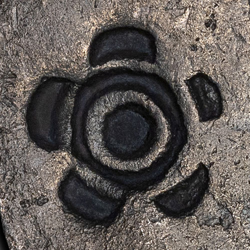 Sumenep 5-petal countermark