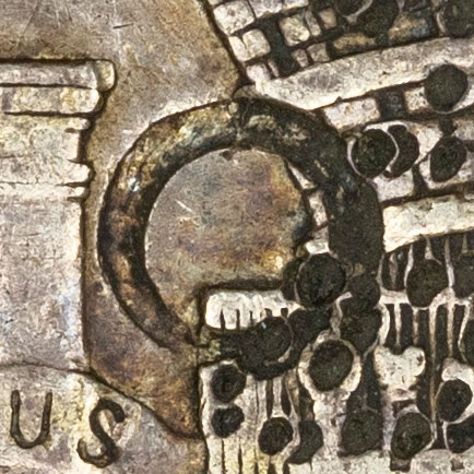Circle shaped chopmark