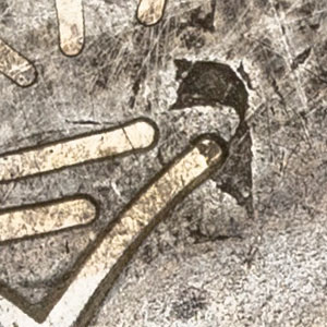 Partial chopmark