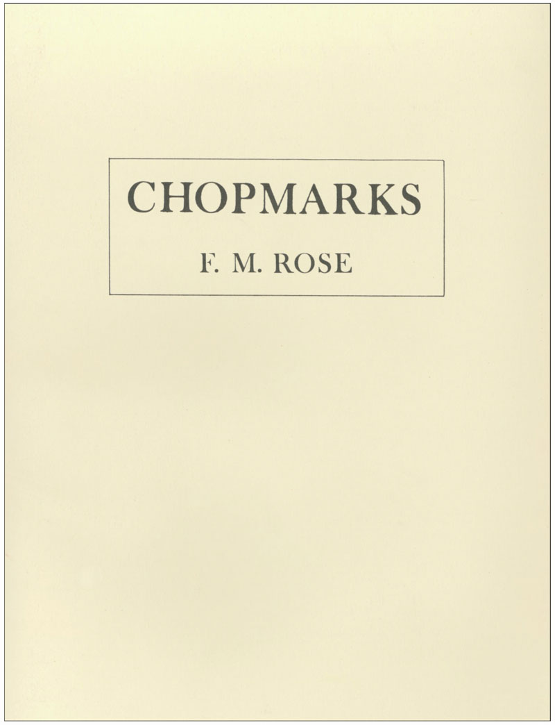 The F.M. Rose Collection of Chopmarked Coins