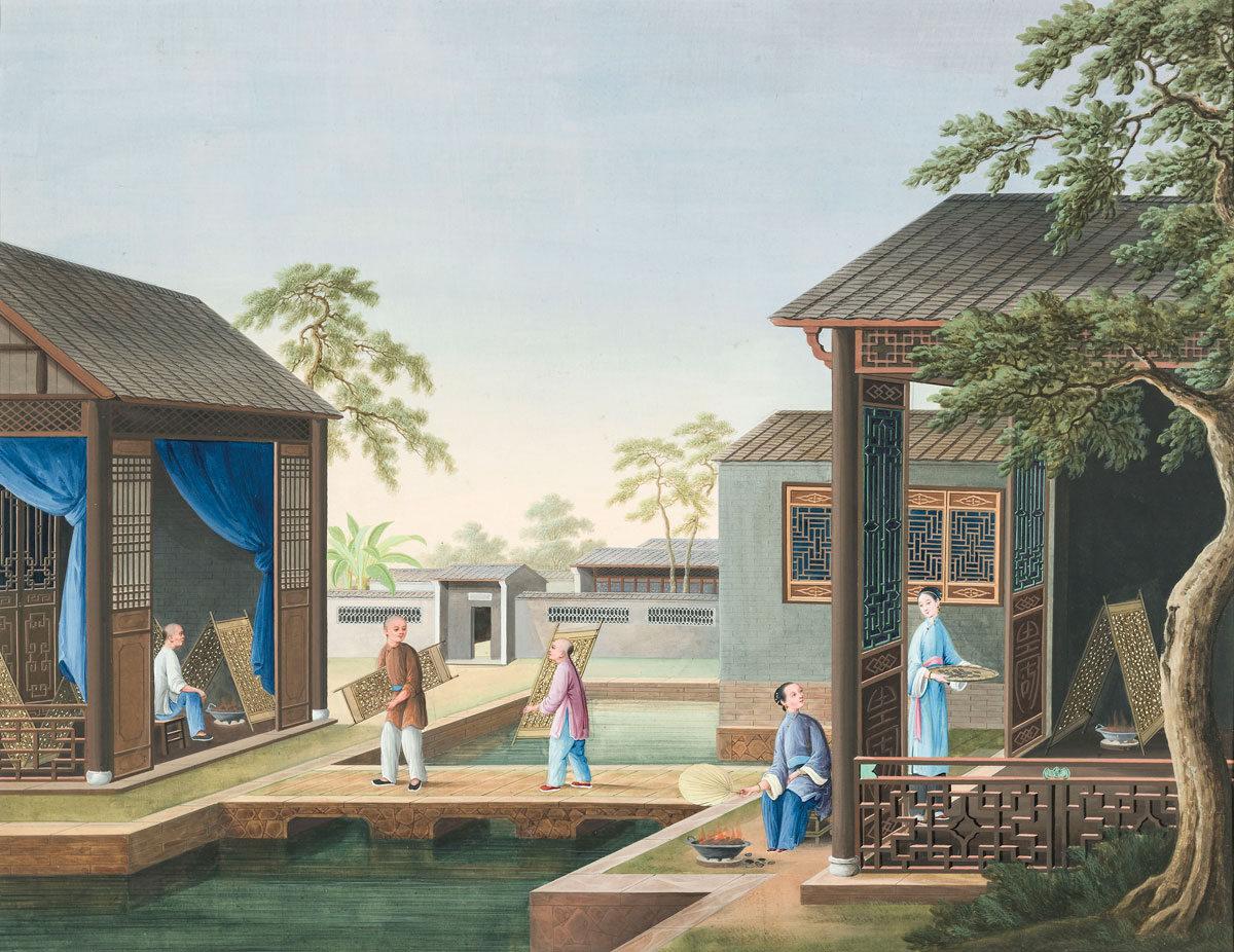 Silk production