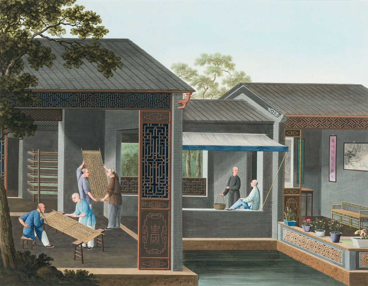Silk production