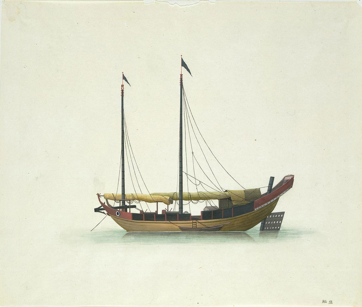 Common Salt Junk, Chinese School, c.1800-1820